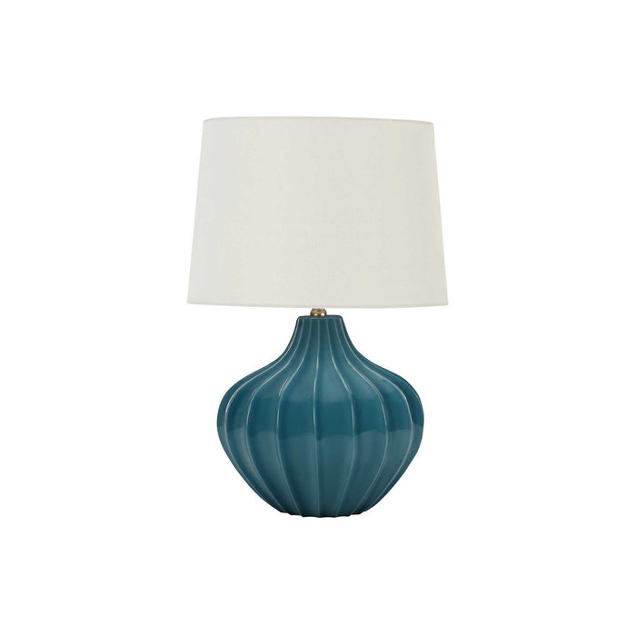 Lighting, Table Lamp, Ceramic, Transitional - Blue