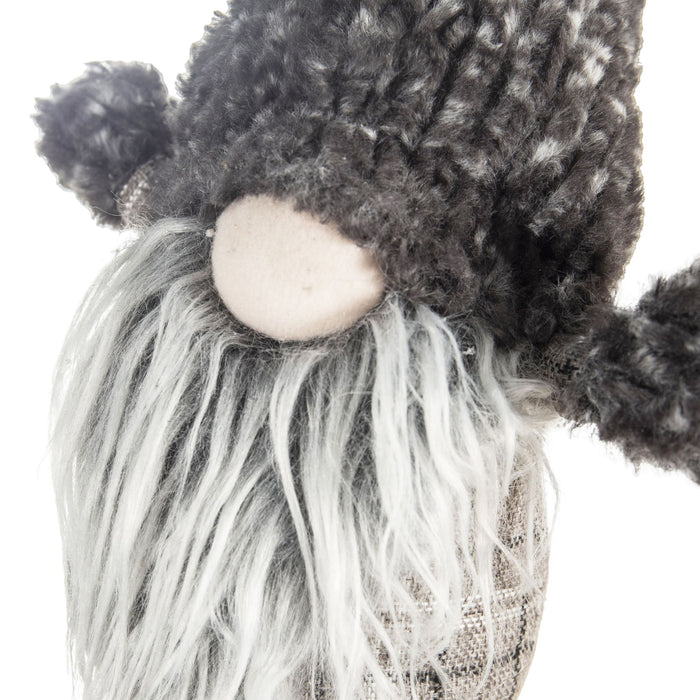 Christmas Gnomes Decorations, Christmas Table Home Ornaments For Holiday Party Gifts (Set of 4) - Gray