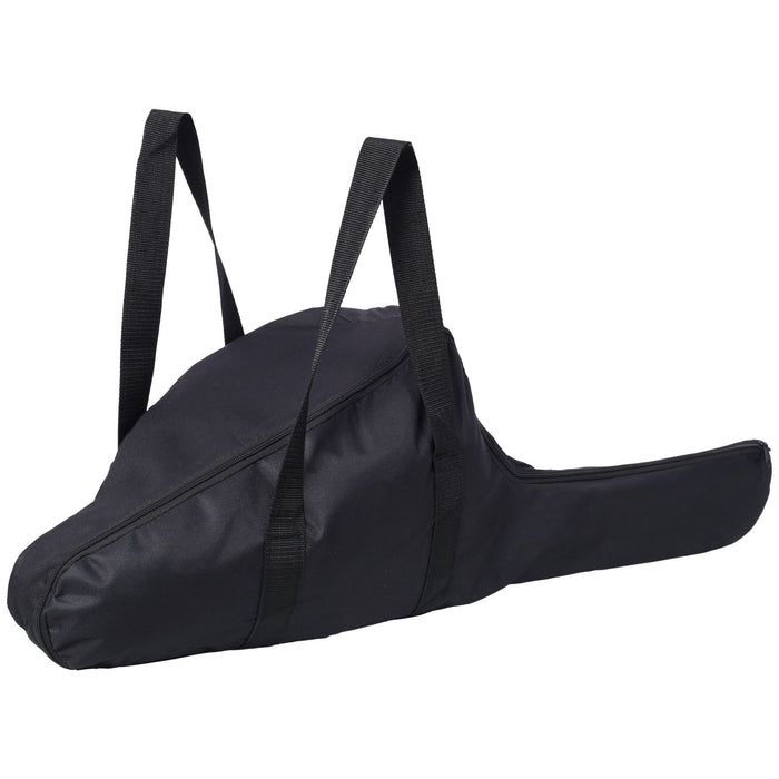 62Cc Gas Powered Chainsaw 2 Cycle Handheld Cordless Chain Saw Aluminium 18" And 20" Guide Bar - Orange