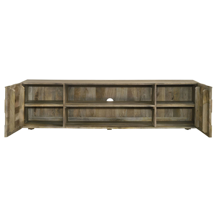 Jessie - 2 Door TV Stand - Brown