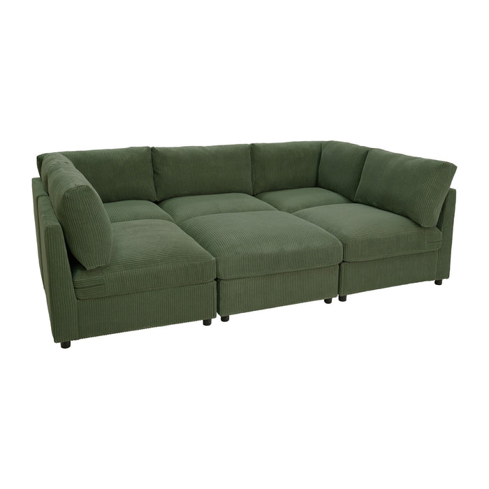 Modern Reversible Modular Sectional