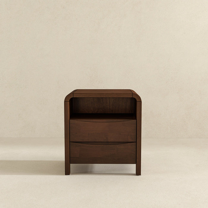 Lionel - Nightstand 2 Drawer - Brown