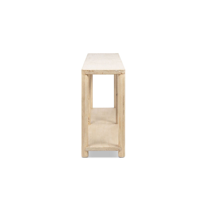 Milo - Console Table With Lower Shelf - Natural