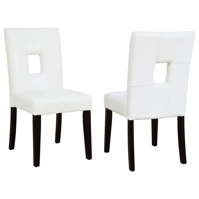 Shannon - Upholstered Dining Side Chair (Set of 2) - White