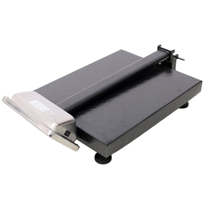 Digital Weight Computing Floor Platform Scale With Price Calculator - Black