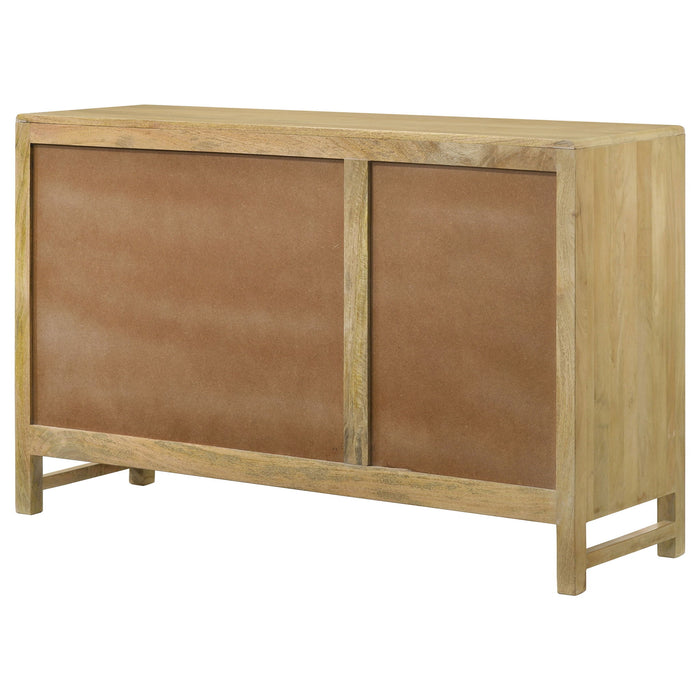Ashton - 3 Door Accent Cabinet - Natural