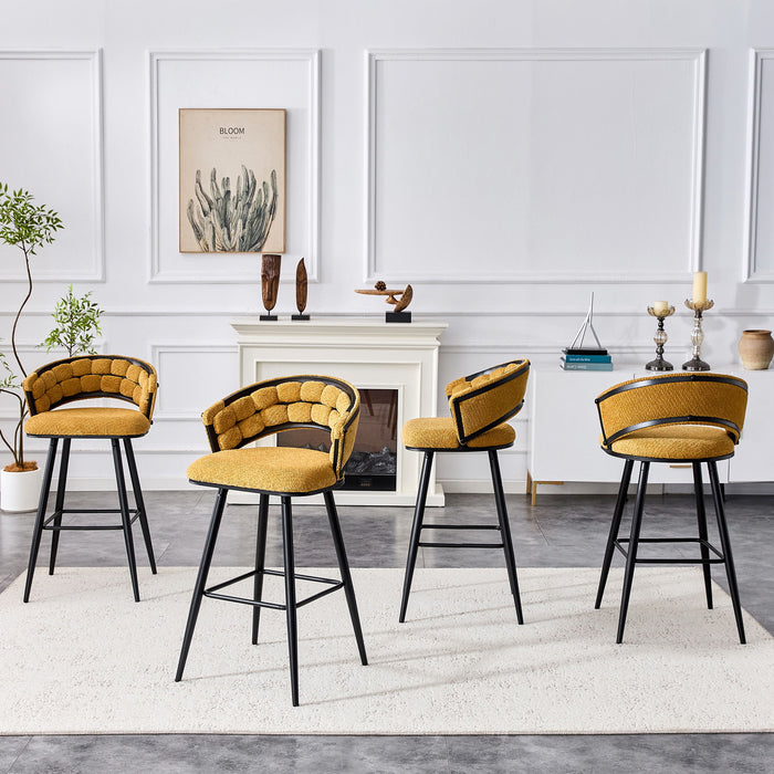 Bar Stools, Kitchen Island Counter Height Stools (Set of 2)