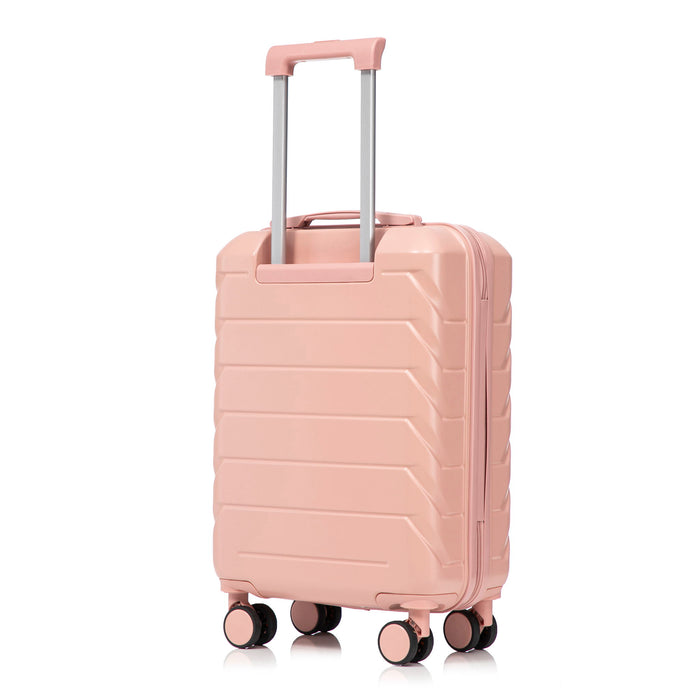 Hard Shell Travel Luggage With Scratch Resistant Surface