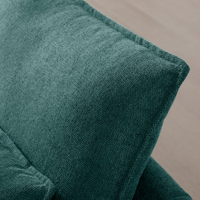 Contemporary U Shaped Sofa With Console And Cupholders