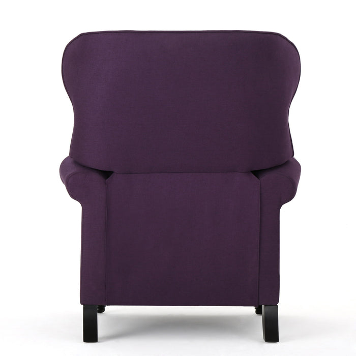 Modern Manual Push Back Recliner Chair