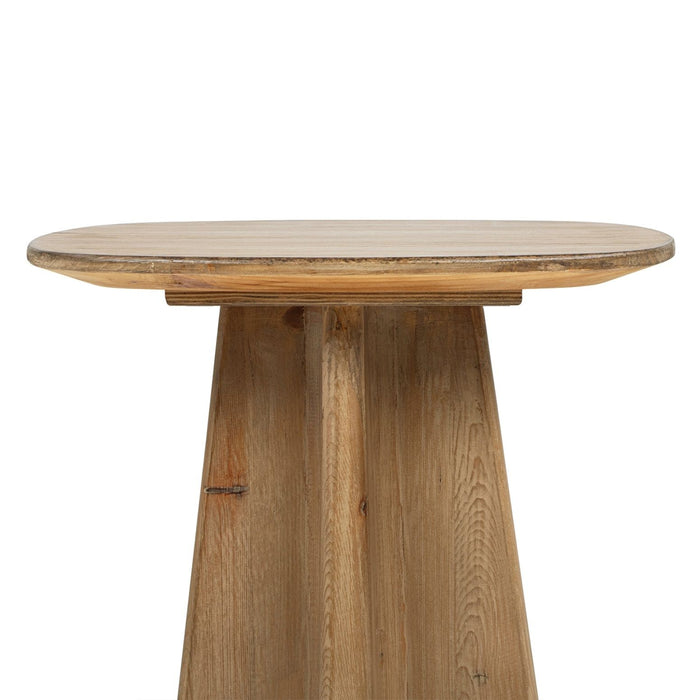 Clarence - Rectangular End Table - Antique Brown