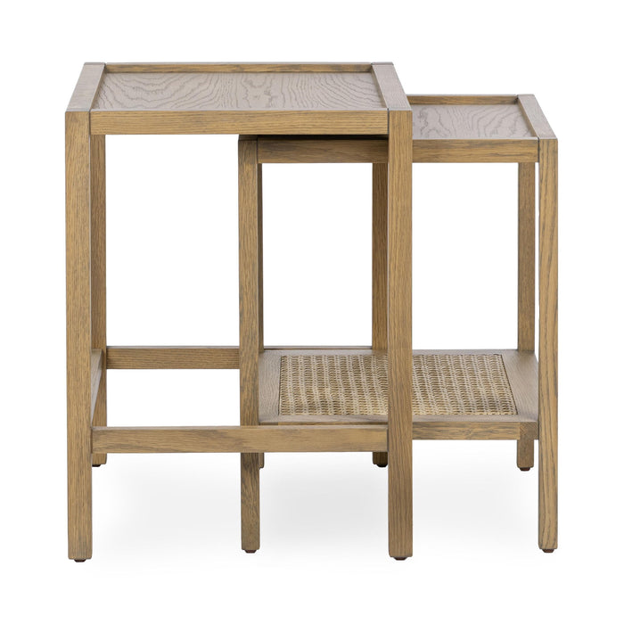 Devin - Solid Wood Nesting Accent Tables