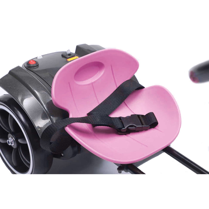 Electric Kids Pedal Go Kart With Adjustable Seat, Foldable Design