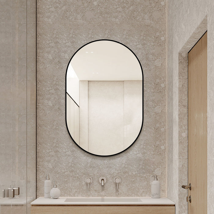 Modern Framed Bathroom Vanity Mirror