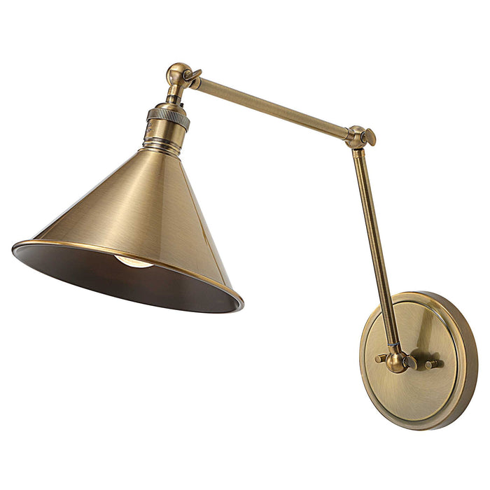 Exeter - 1 Light Adjustable Sconce - Gold
