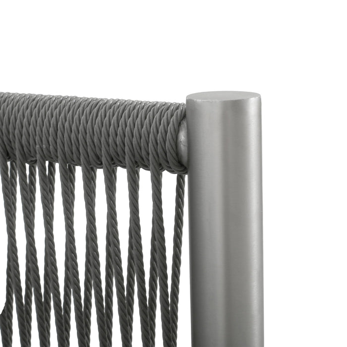 Hargrove - Club Chair - Silver / Gray