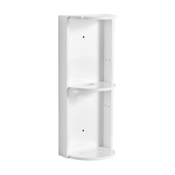 Bathroom Wall Mounted Storage Rack With Float Mounting Design