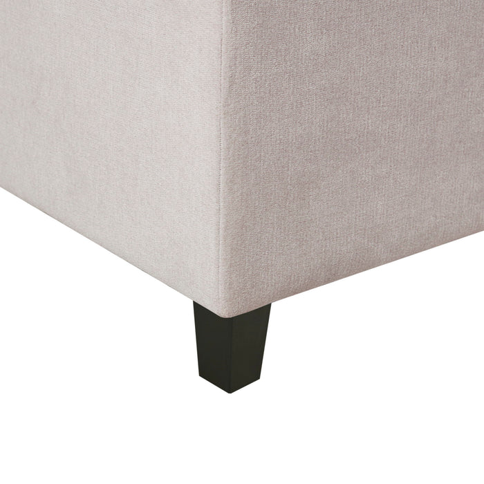 Elegant Design Tufted Top, Soft Close Storage Bench