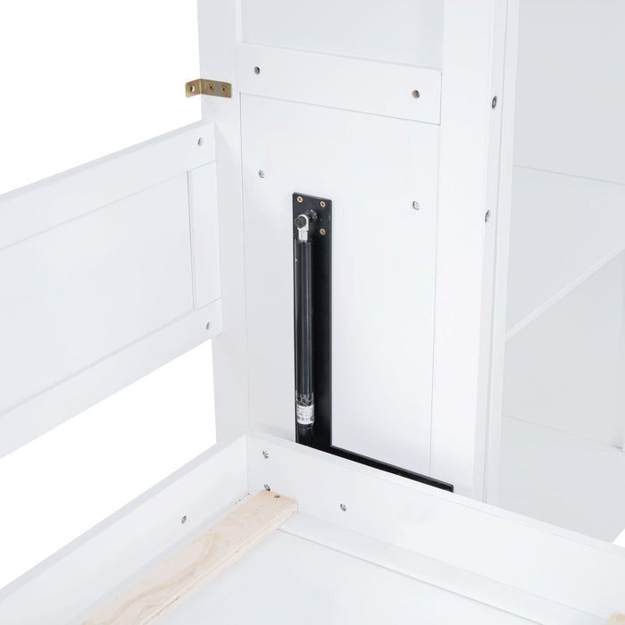 Murphy Wall Bed With Shelves