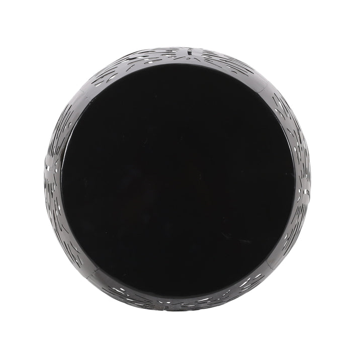 Modern Design Metal End Table, Large