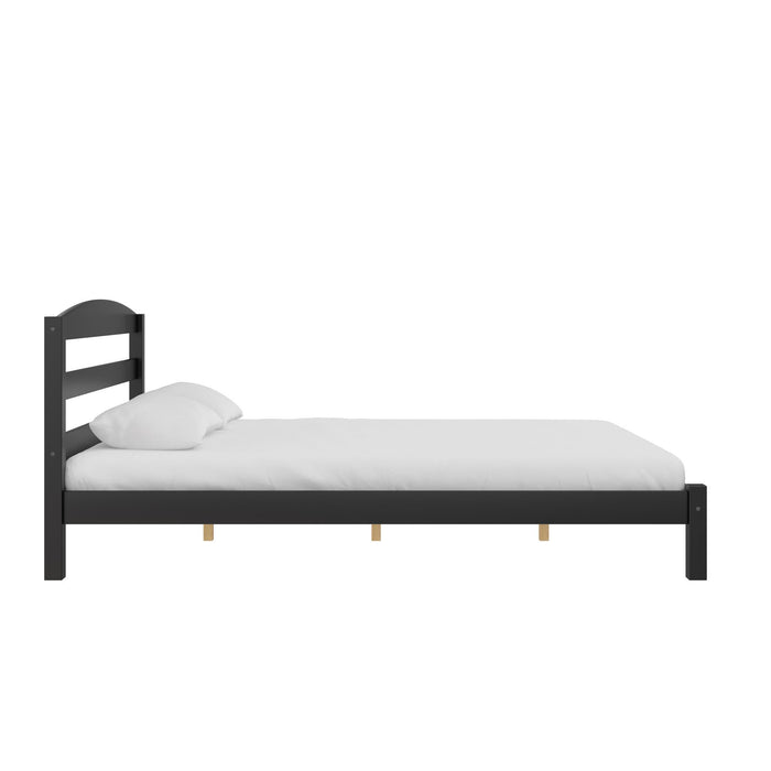 Leighton - Full Size Platform Bed, Low Profile Design - Black