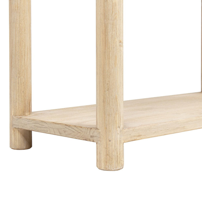 Milo - Console Table With Lower Shelf - Natural