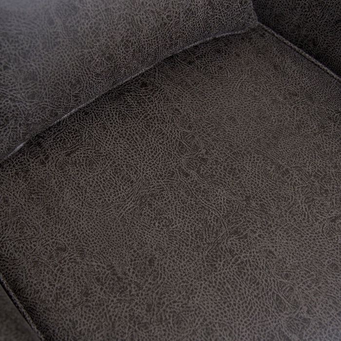Leisure Chair With Curved Backrest