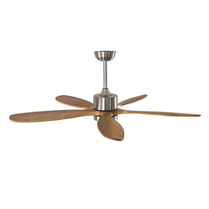 Ceiling Fan With Lights Quiet DC Motor Ceiling Fans 6 Speed Levels - Nickel