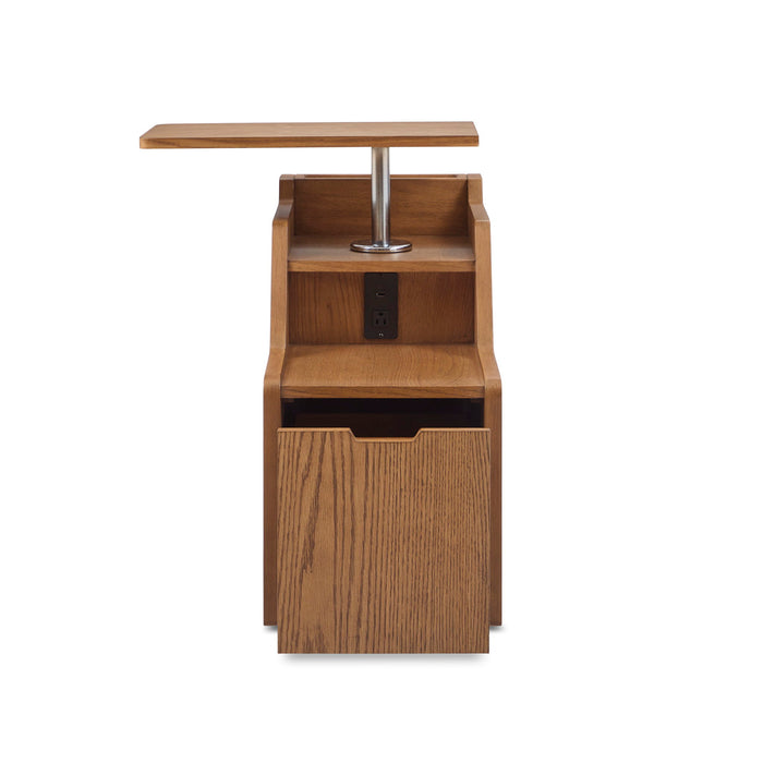 Sidekick - Smart Side Table - Light Brown