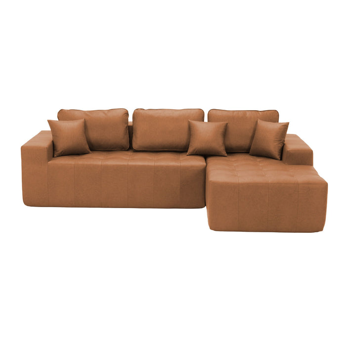 L - Shaped Corner Chaise Sofa Bed
