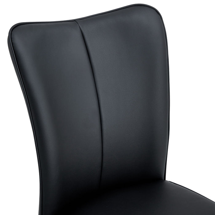 Minimalist Style Minimalist Dining Chairs With Metal Legs