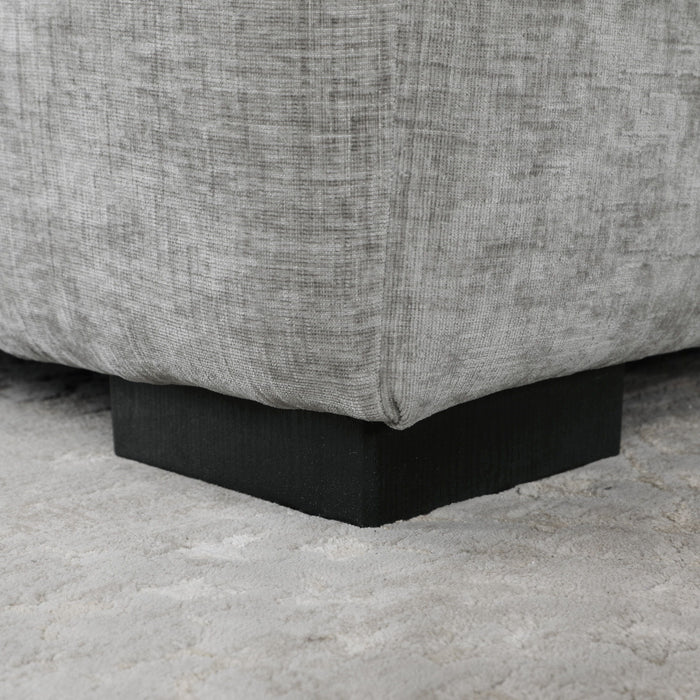 Ritchie - Sectional with Pop-up Sleeper - Pewter