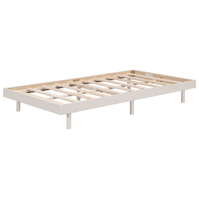 Modern Floating Platform Bed Frame
