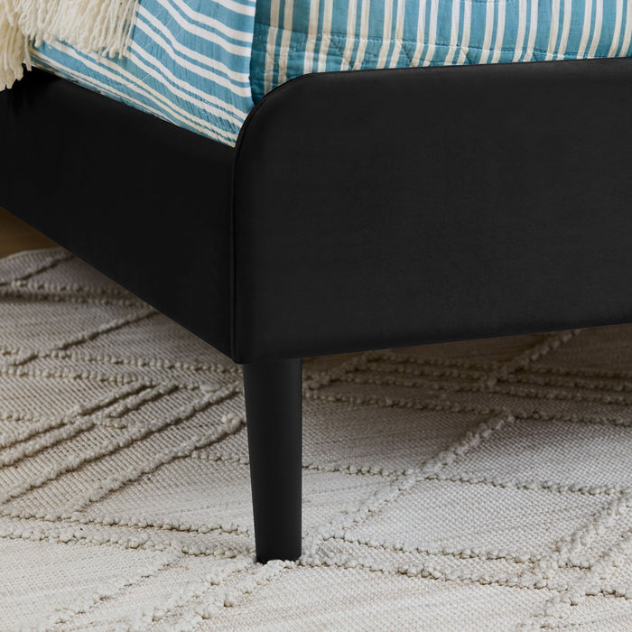 Upholstered Platform Bed Frame With 2 Storage Drawers And Adjustable Sofa Bed