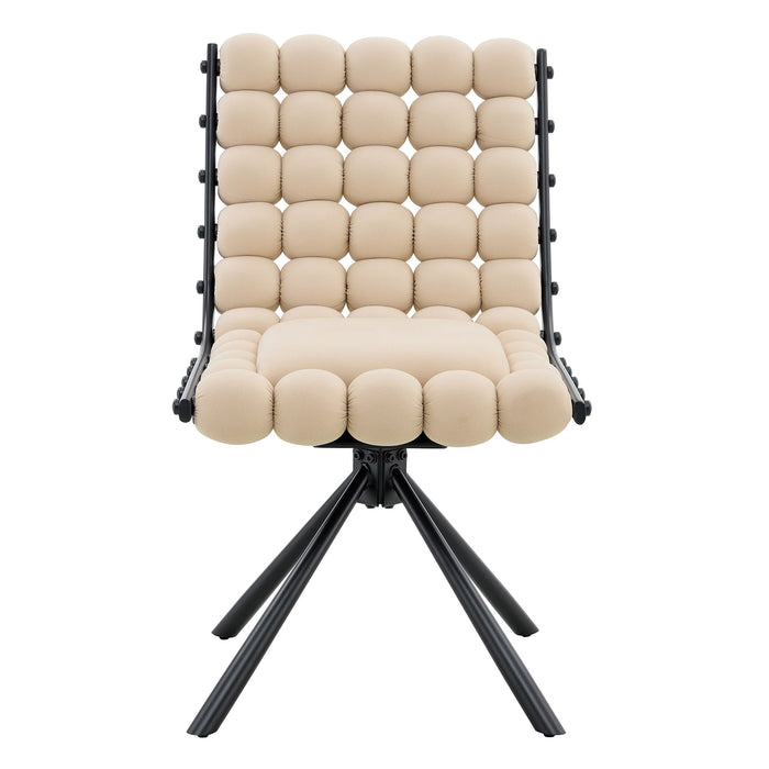 Puffy Bubble, Ball Chain Dining Chairs For Dining Room (Set of 2)