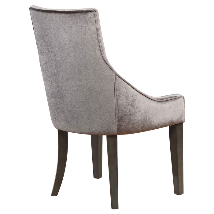 Rexford - Upholstered Dining Side Chair (Set of 2) - Gray