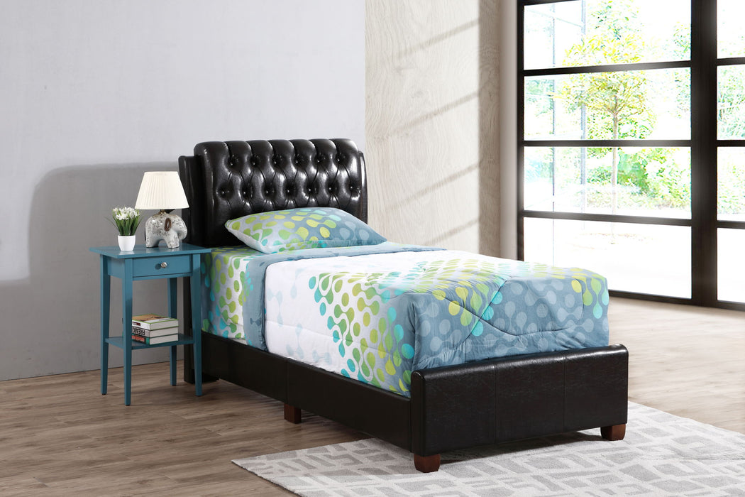 Tufted Upholstered Bed