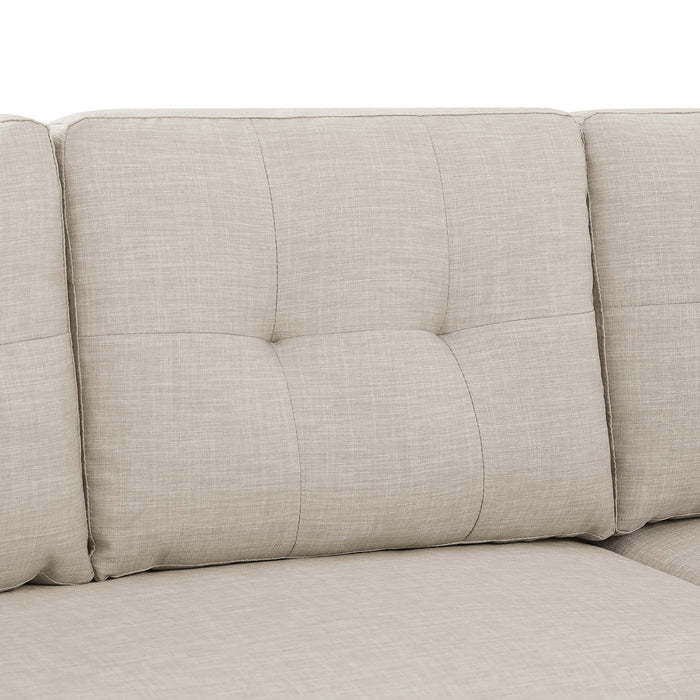 Upholstered Sleeper Sofa With Reversible Storage Chaise