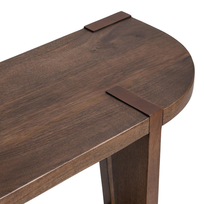 Alena - Console Table - Tundra Brown
