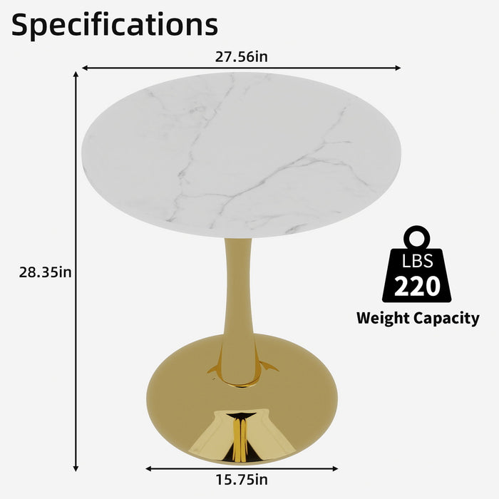 Coffee Table With Round Top