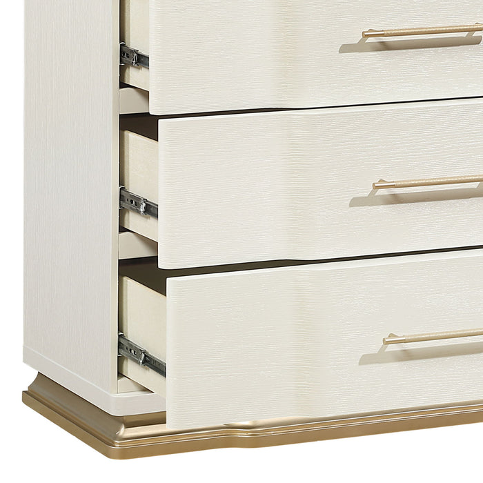 Lexington - 5 Drawer Chest - Beige