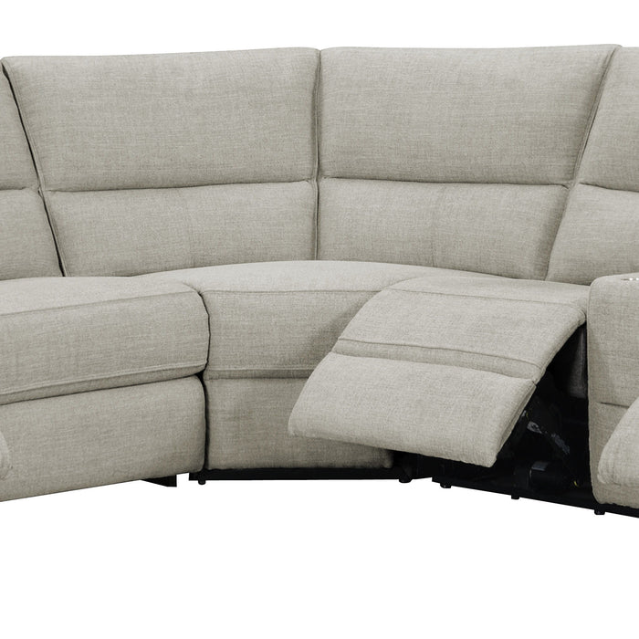 Medford - Fabric Sectional - Driftwood Tan
