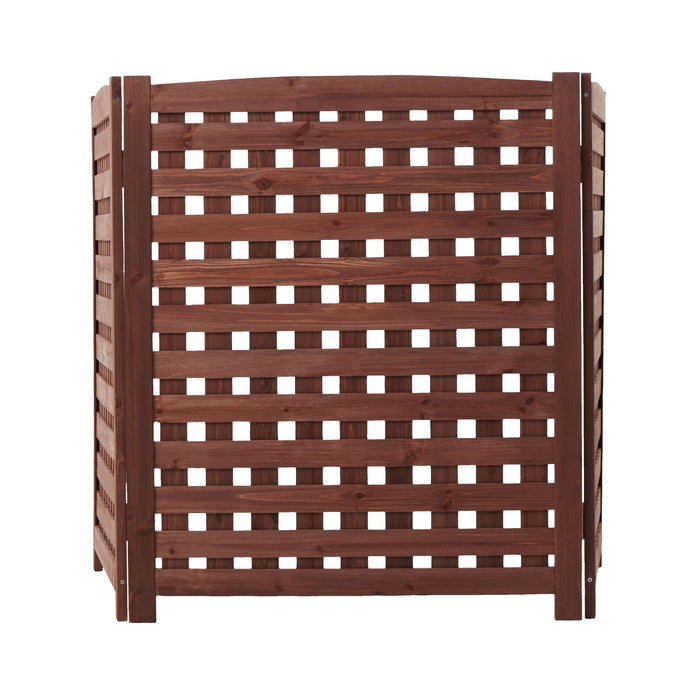 3 Panel Outdoor Air Conditioner Fence Screen