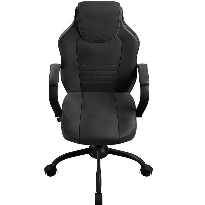 Gaming And Office Chair With Padded Arms, Adjustable Height