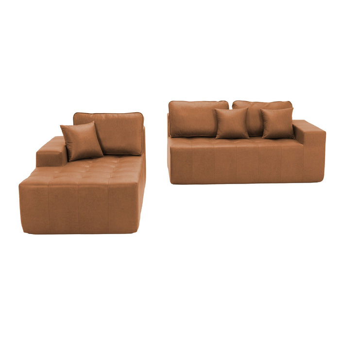 L - Shaped Corner Chaise Sofa Bed
