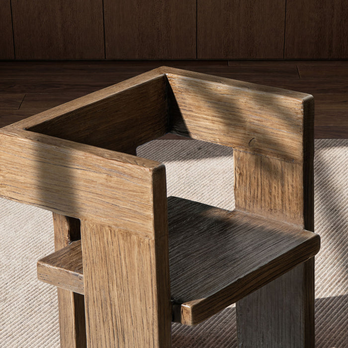 Avenel - Sculptural Block Accent Chair