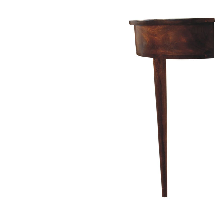 Backless Mounted Console - Brown