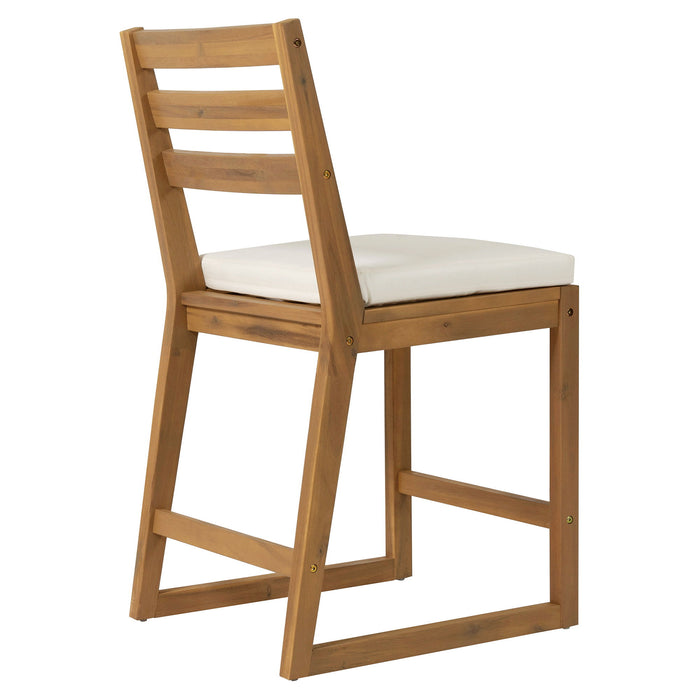 Patio Bar Set With Ergonomic Chairs