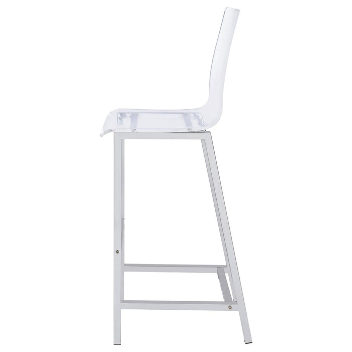 Bar Stools (Set of 2) - Clear