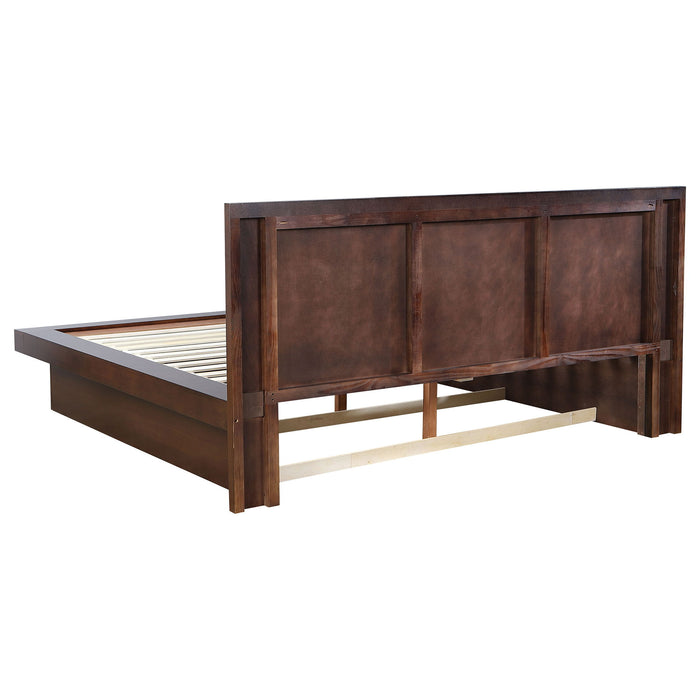 Tokyo - LED Panel Bed With Structured Headboard